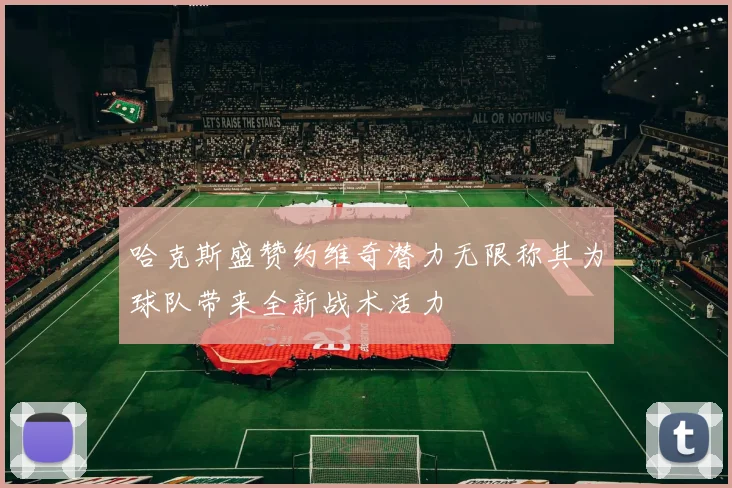 哈克斯盛赞约维奇潜力无限称其为球队带来全新战术活力