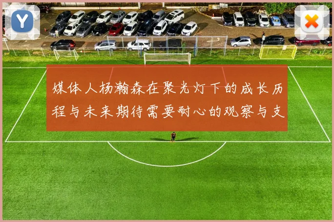 媒体人杨瀚森在聚光灯下的成长历程与未来期待需要耐心的观察与支持